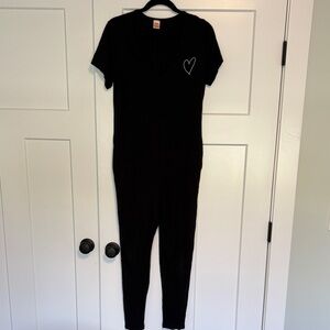 Smash + Tess Jumpsuit with Heart Detail